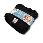 Reusable Bamboo Wipes - Charcoal Grey - Faces or Bums