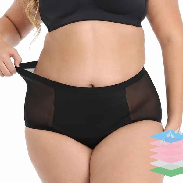 Women's Moderate/Severe Urinary Incontinence Briefs Leak Proof Washable  Reusable Underwear for Urinary Incontinence Special Needs Incontinence  Pants