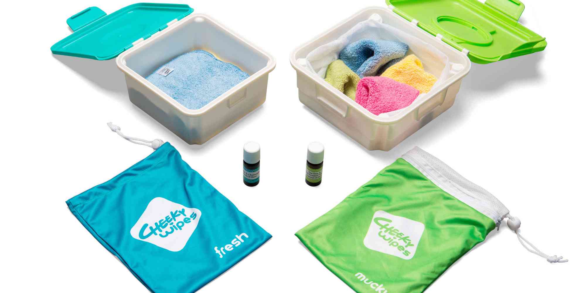 Cheeky Wipes cotton all-in-one kit - Bonbon Conceptstore