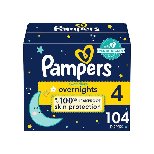 Pampers Swaddlers Overnight Nappies