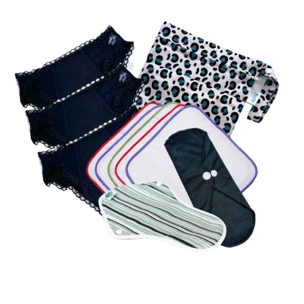 KISS Reusable First Period Kit -  Fancy Pants